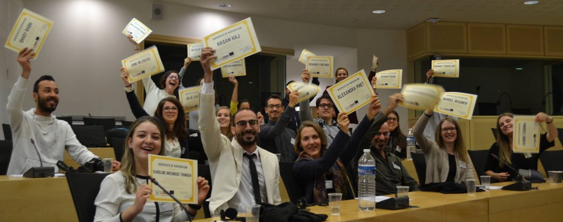 Lam Echaml’s participation to the “Citizen Journalists” training, in Strasbourg